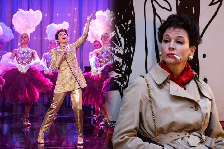 Renée Zellweger überragt als Judy Garland.