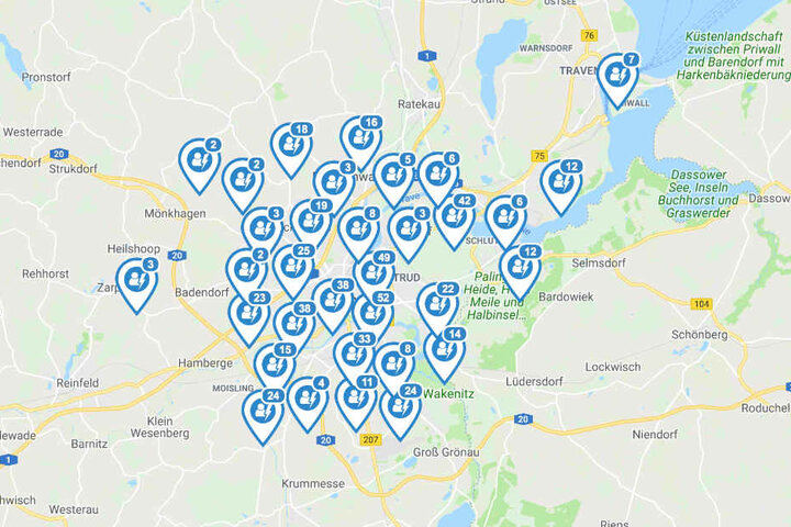 Am Mittag häuften sich die Stromausfälle rund um Lübeck.