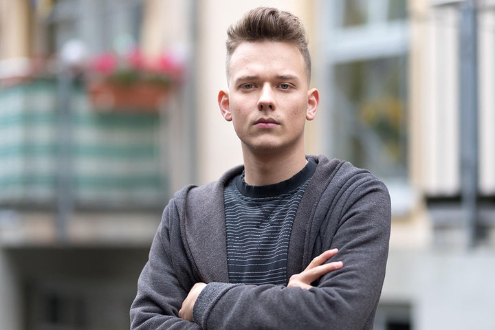 Max Gebhardt (19) ist stinksauer: "Ich kann echt nicht glauben, dass meine Simson schon wieder geklaut wurde."