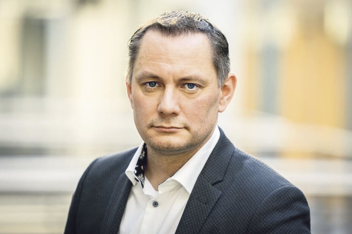 Seit kurzem AfD-Bundes-Chef: Tino Chrupalla (44).