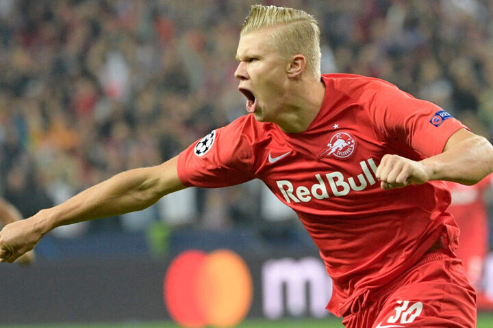 Erling Haaland glänzt mit starken Leistungen und trifft für RB Salzburg nahezu nach Belieben.