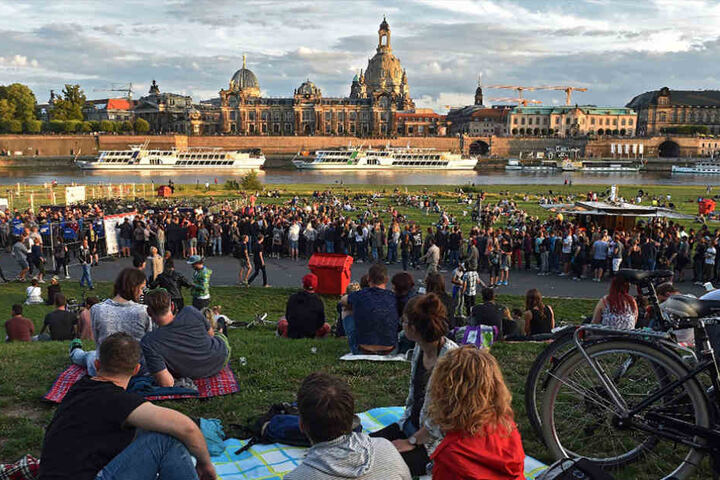 Wer aufs Konzert wollte, brauchte erst einmal seeeehr viel Geduld.