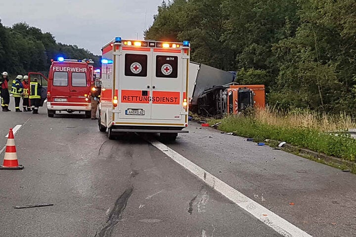 Der Notarzt konnte nur noch den Tod des Bauarbeiters feststellen.
