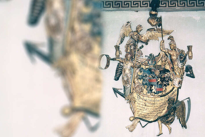 Das edle Wappen ist mehr als 300 Jahre alt, geriet aber zwischenzeitlich in Vergessenheit.