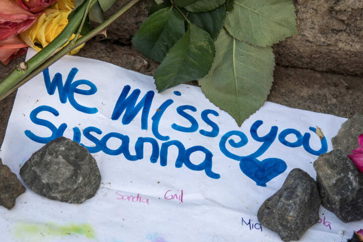 Auch so kann das Gedenken an die getötete Susanna aussehen.
