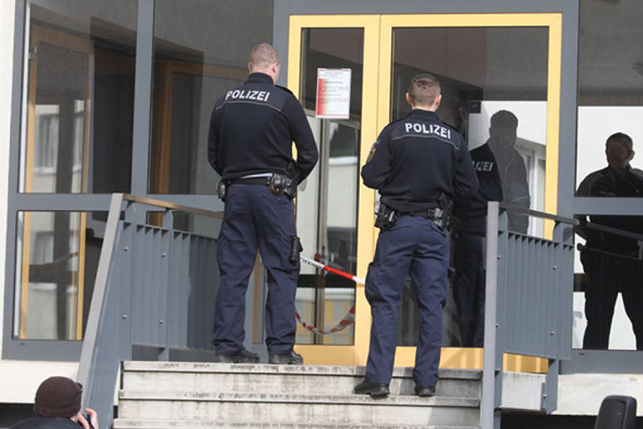 Die Mordkommission ermittelt.