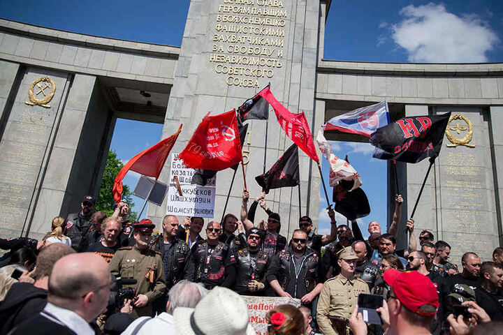 Der 9. Mai ist in Russland der "Tag des Sieges". Dieses Bild wurde 2016 aufgenommen.