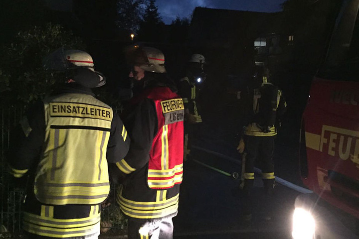 40 Einsatzkräfte waren vor Ort.
