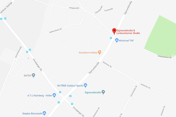 In Nürnberg ist es zu einem schweren Verkehrsunfall gekommen. Eine Fußgängerin wurde verletzt.