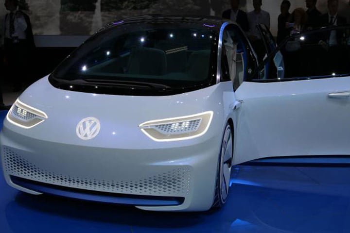 So ähnlich wie die VW-Studie I.D. könnte das Auto aussehen, das ab 2019 in
Zwickau produziert werden soll.