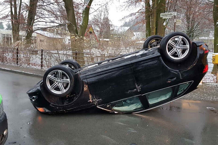 An der Ecke Nohlsraße/Gaudigstraße kam es zum Unfall.