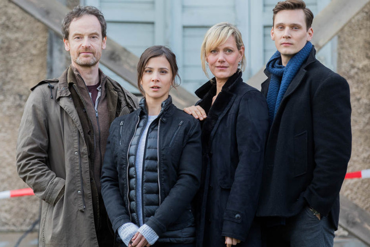 Das aktuelle Ermittler-Team des Dortmunder Tatorts um Anna Schudt (2. v.r.)