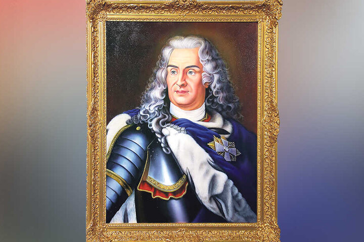 August der Starke - Kurfürst von Sachsen, König von Polen (1670-1733).