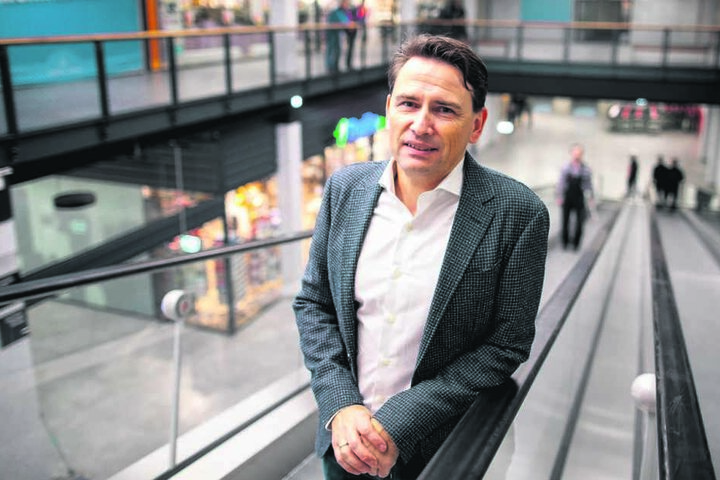 Projektleiter Michael Paske (51) über die Umbenennung des früheren Gorbitz-Centers (51): "Wir haben bewusst einen anderen Namen gewählt."