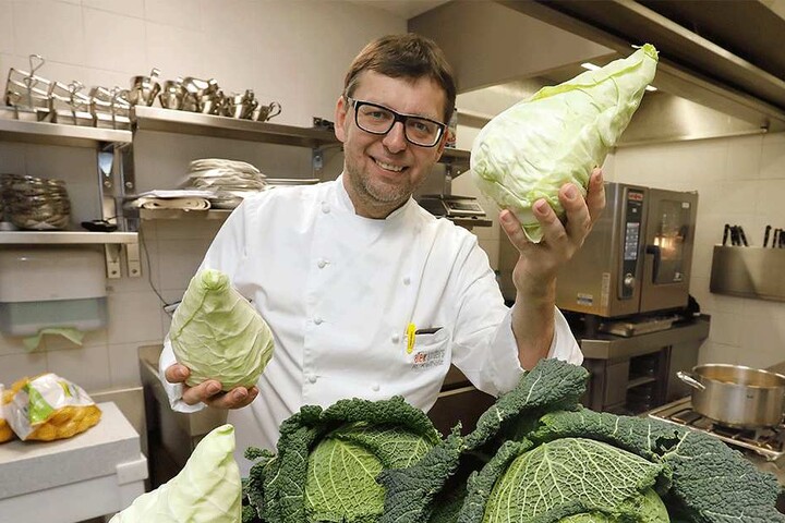 So lecker kann gesund sein: Chefkoch Roland Keilholz (44) hat im "alexxanders" ein fettarmes Programm entwickelt.