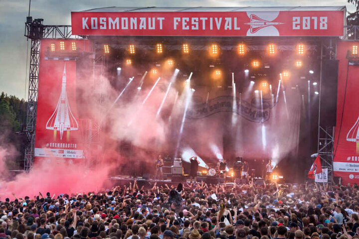 Beim Kosmonaut-Festival werden mehr als 10.000 Besucher erwartet.