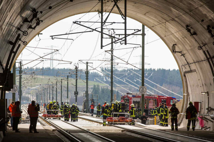 Der Tunnel Baumleite gehört zur neuen ICE-Strecke durch den Thüringer Wald.