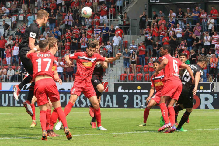 Für die Erfurter war es das letzte Heimspiel in der Dritten Liga.