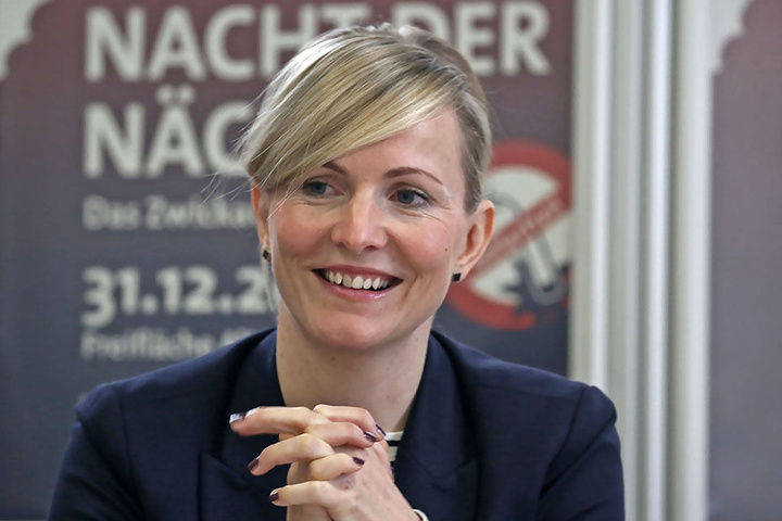 Monique Riemenschneider (40), PR- und Marketing-Chefin der Kultour Z, freut sich riesig über die Verpflichtung von Ex-Beatle Ringo Starr.