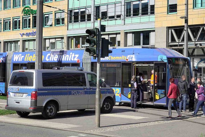 Erst am Dienstag wurde eine Rentnerin (89) bei einem Straßenbahnunfall in Chemnitz verletzt.