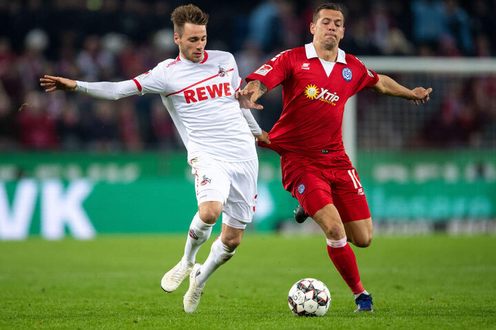 Für die FC-Talente um Matthias Bader (21, l.) lief die Hinrunde eher mäßig.
