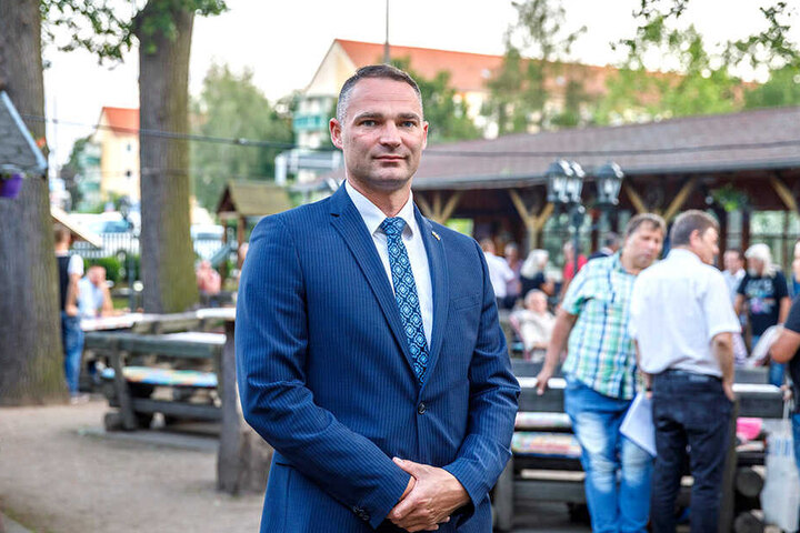 Der Unterlegene AfD-Kandidat Sebastian Wippel.