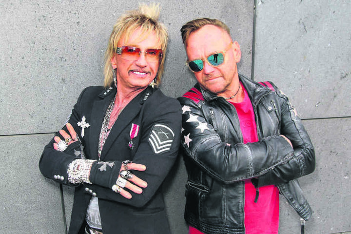 Machen zusammen Musik: Bordell-König Bert Wollersheim (67) und Schlager-DJ Engel B. alias Falk Engert (51).