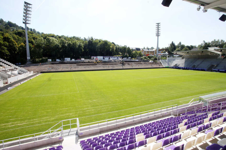 In wenigen Wochen wird das FCE-Stadion vollendet sein.