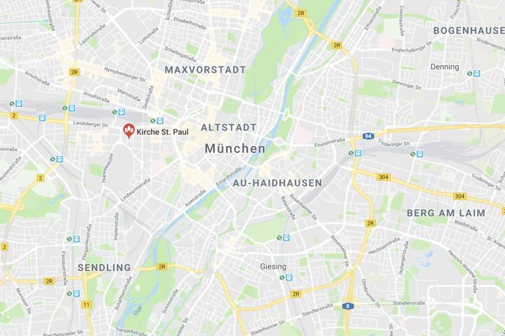 In der Ludwigsvorstadt in München ist es bei einem Gottesdienst zu einem Zwischenfall gekommen.