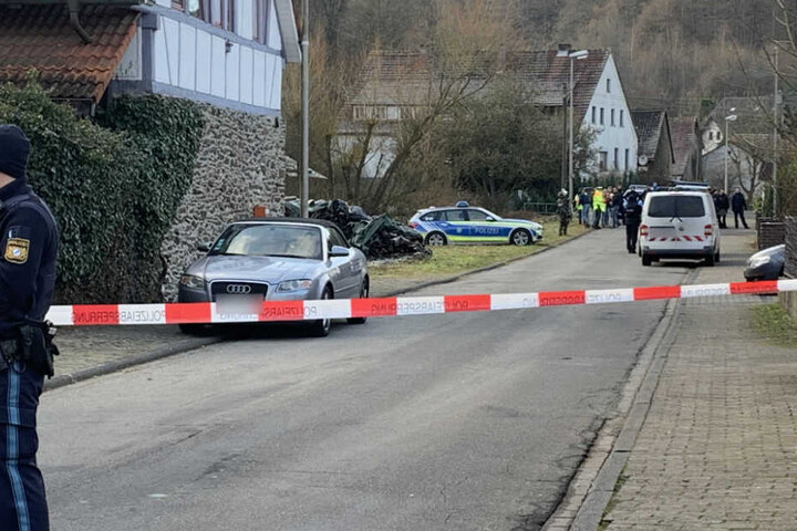 Der Bereich wurde weiträumig abgesperrt.