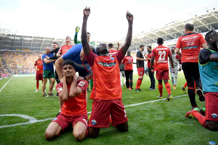 Am Ende konnte der SC Paderborn trotzdem Jubeln.
