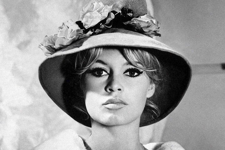 So sah die Film-Diva Brigitte Bardot 1961 aus.