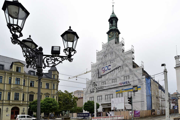 Das Gewandhaus in Zwickau.