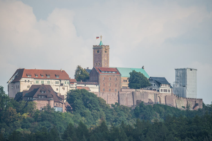 Die Wartburg über Eisenach wird zum Thüringer Motiv werden.