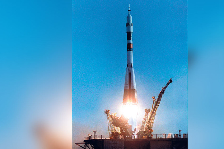 Vom russischen Weltraumflughafen Baikonur aus startete auf den Tag genau vor 40 Jahren Sigmund Jähn seine Weltraum-Mission.