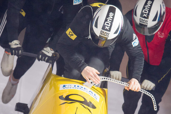 Das Bobstarten gilt als erster Höhepunkt des Wintersports.