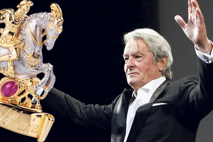 Er gehört zu den Stars des internationalen Films: Alain Delon (83) wird für sein Lebenswerk geehrt mit dem St. Georgs Orden.