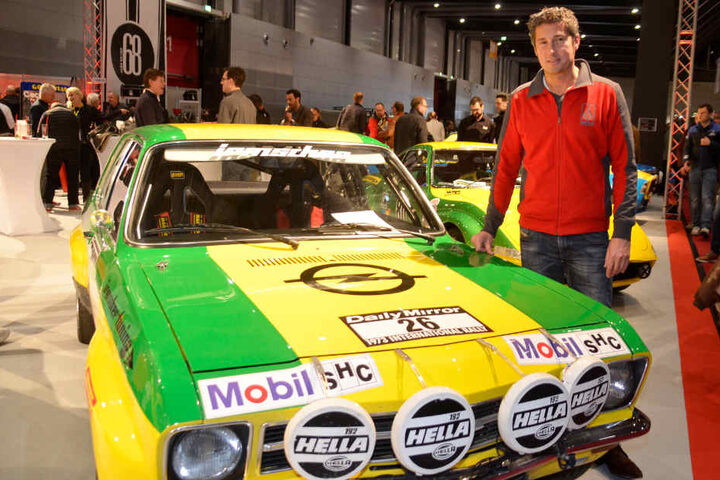 Auch der Opel-Veredler Irmscher durfte auf der Messe nicht fehlen. Im Bild: Der Sohn des Firmengründers und jetziger Chef Günther Irmscher.