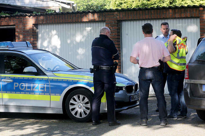 In der Garage des 24-Jährigen wurden die Ermittler fündig.