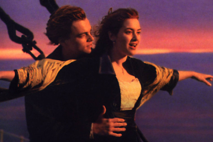 Sie sind wohl eines DER Traumpaare der Filmgeschichte: Jack (Leonardo DiCaprio) und Rose (Kate Winslet) in "Titanic".
