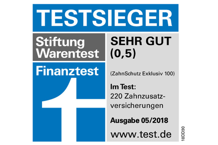 Sogar besser als Note 1: der DFV-ZahnSchutz.