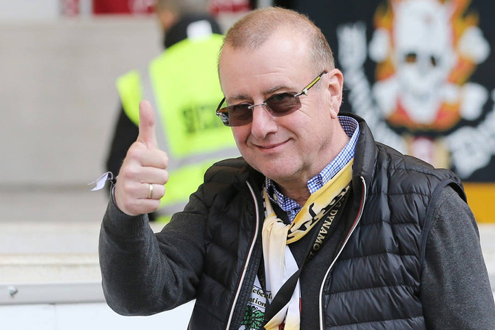 Präsident Andreas Ritter präsentierte gemeinsam mit Geschäftsführer Michael Born den neuen Claim.