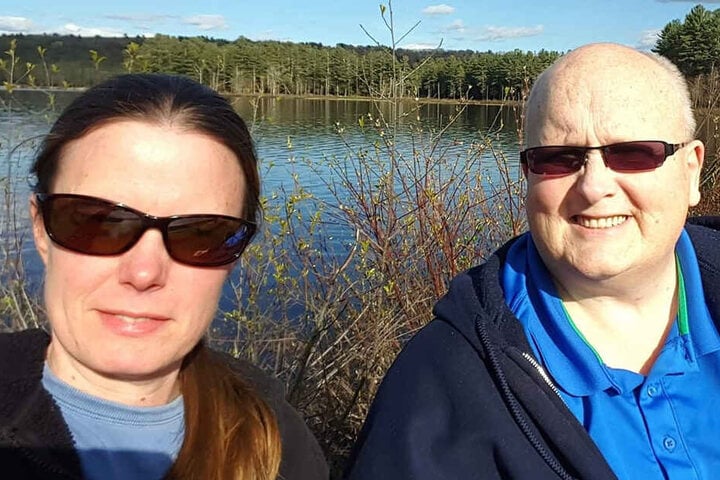 Rebecca und der ehemals dickste Mensch der Welt.