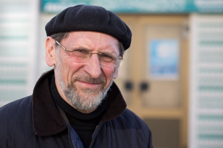 Abdullah Uwe Wagishauser, Vorsitzender der Ahmadiyya-Gemeinde, im Jahr 2015.