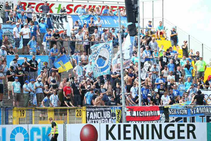 Bitter! Lange sah es nach einem Sieg für die Chemnitzer aus. Erst in der 5. Minute der Nachspielzeit glichen der VfR Aalen durch Wegkamp aus.