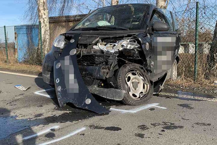 Ob der Smart noch gerettet werden kann?