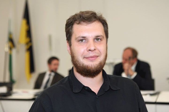 SPD-Stadtrat Vincent Drews (29) .