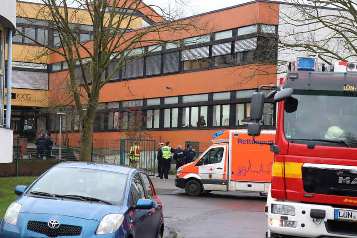 An der Käthe-Kollwitz-Gesamtschule soll ein Schüler seinen Mitschüler umgebracht haben.