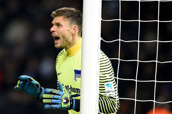 Bisher auch bei der Abstimmung zum besten Herthaner der Saison 2016/17 die unangefochtene Nummer eins: Keeper Rune Jarstein (32).