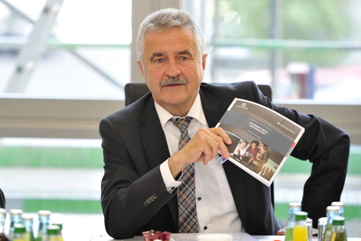 IHK-Hauptgeschäftsführer Hans-Joachim Wunderlich (63) findet den Gründer-Mut der Frauen gut.